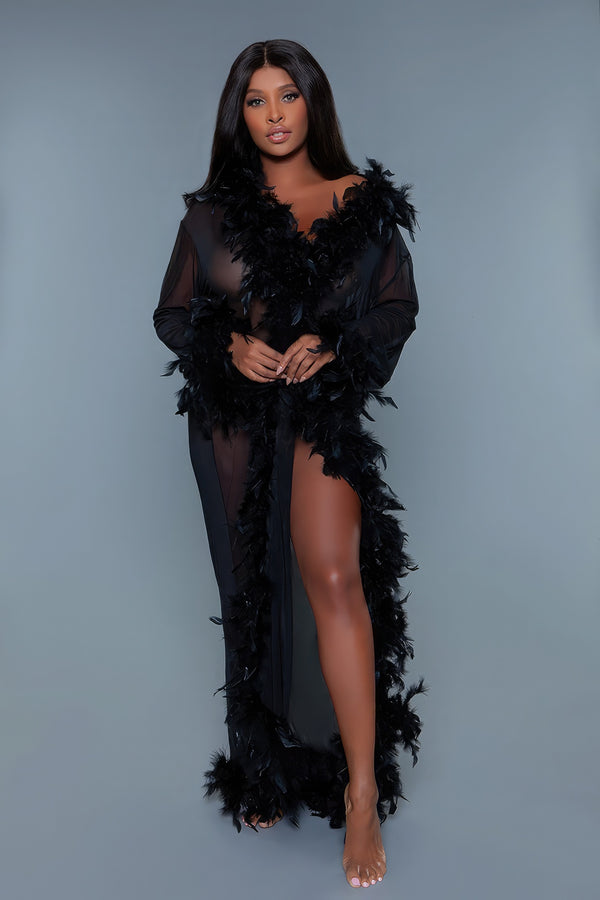 feather robe, black feather robe, sexy lingerie, designer robes, sheer robes, see through robe with feathers, birthday gift, anniversary gifts, sexy gifts, classy gifts, best friend gifts, fashion 2024, fashion 2025, sexy lingerie with feathers, long robe with feathers, maxi robe with feathers, black robes, luxury fashion, nice clothes, kesley boutique 