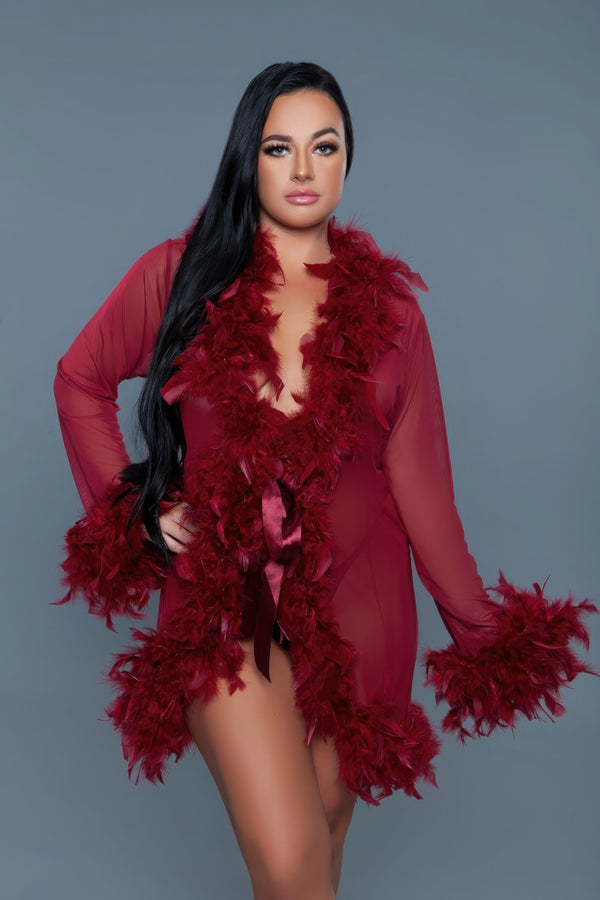 feather dress, feather lingerie, feather robe, robe with feathers, nice robes, birthday gifts, anniversary gifts, gift for girlfriend, gift for wife, red pajamas, red lounge dress, red nightgown dress, with feathers,  