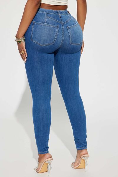 bottom, bottoms, ripped jeans, medium wash jeans, light blue jeans, skinny jeans, womens jeans, sexy jeans, curvy jeans, Women’s fashion, women’s clothing, cute clothes, women’s clothes, comfortable women’s clothing, outfit ideas
